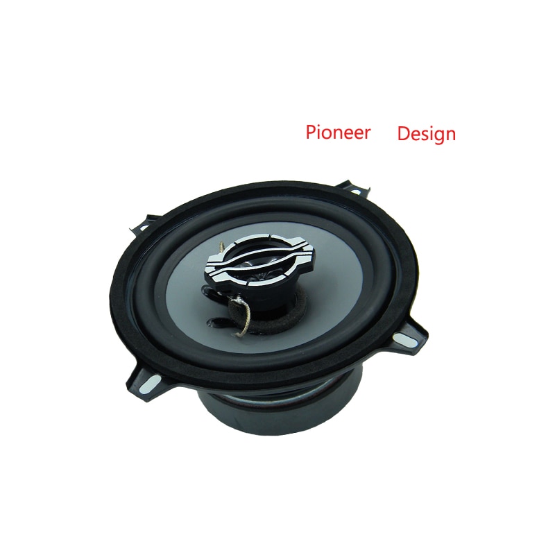 Car Speaker 5.25inch 2-Way 150watts 4 ohm Injection Cone Rubber Edge Coaxial Speakers Full Range Tweeter for All Car