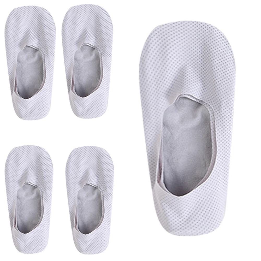 Ademende Ice Zijden Sokken Mens Katoen Ijs Zijde Zacht Antislip Dunne Sport #3U06