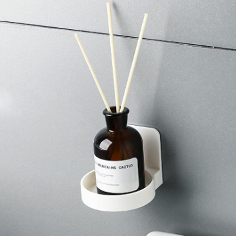 Wall-mounted Hand Sanitizer Storage Rack Durable Self-adhesive Shelf For Bathroom Multifunction Soap Dispenser Hanger For Home