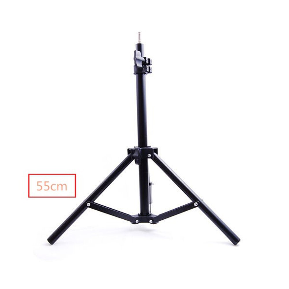 Fotografia attrezzature Lampada Della Luce Del Basamento Portatile di mini 55 centimetri Studio Treppiedi di macchina fotografica di sostegno Flash Softbox Luce Video Espositori e Alzate