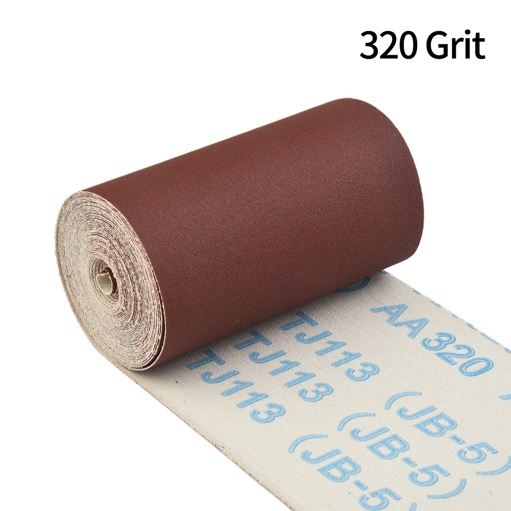 Rollo Schuurpapier de 5M, papel de lija Schuurlinnen Schuren Schurende Lakens 80 120 150 180 240 400 600 800 1000, herramienta de molienda de grano: Rojo