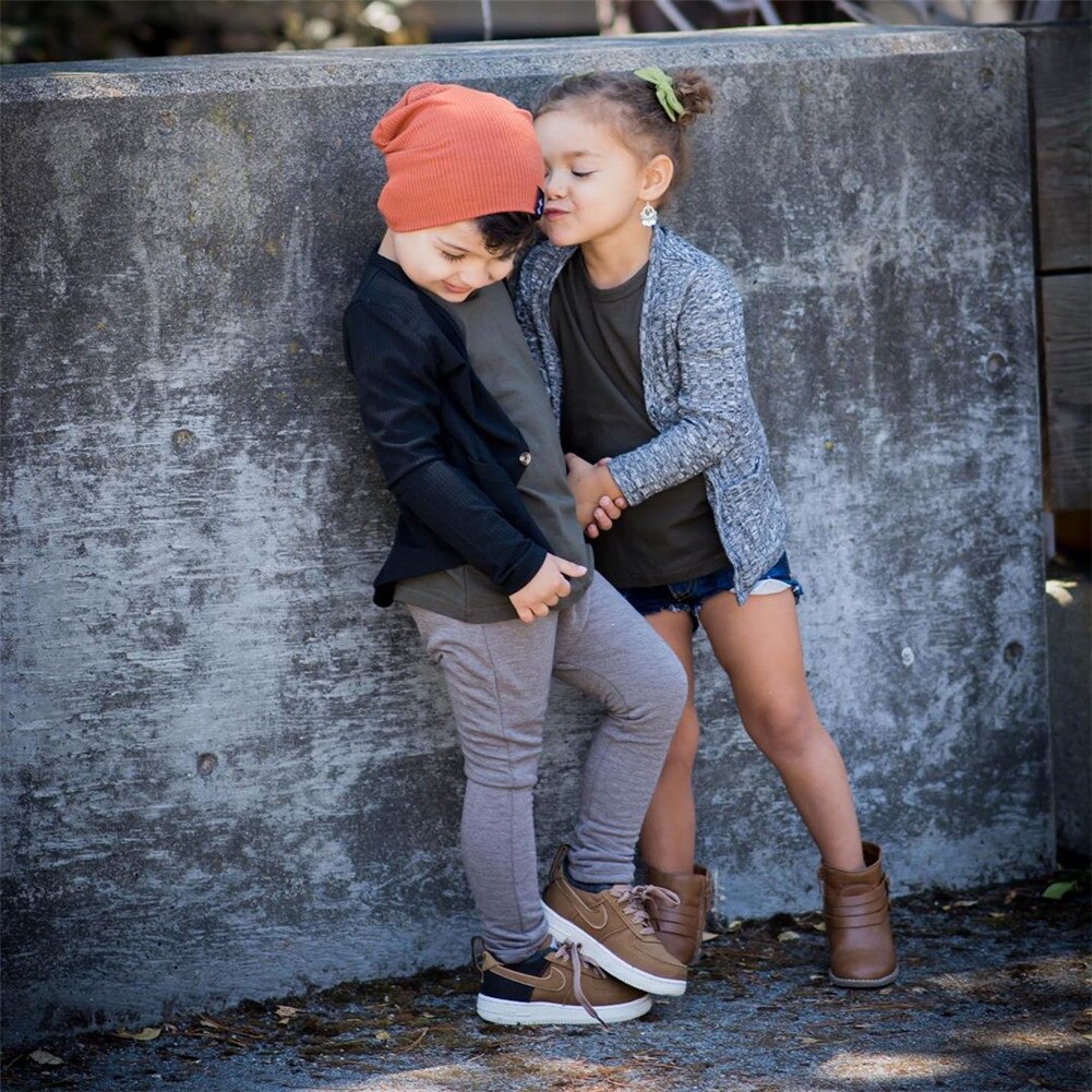 Pudcoco Gebreide Vest Herfst Winter Katoenen Trui Top Baby Kinderkleding Jongens Meisjes Jumper Kinderen Lente Slijtage