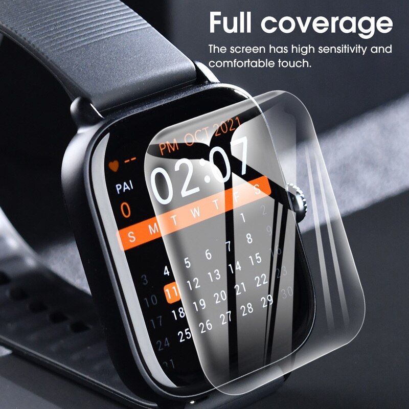 Pehmeä tpu kirkas suojakalvo amazfit gts 3 mini sports smart watch kirkas tpu täyskansikalvo näytönsuoja ei lasi