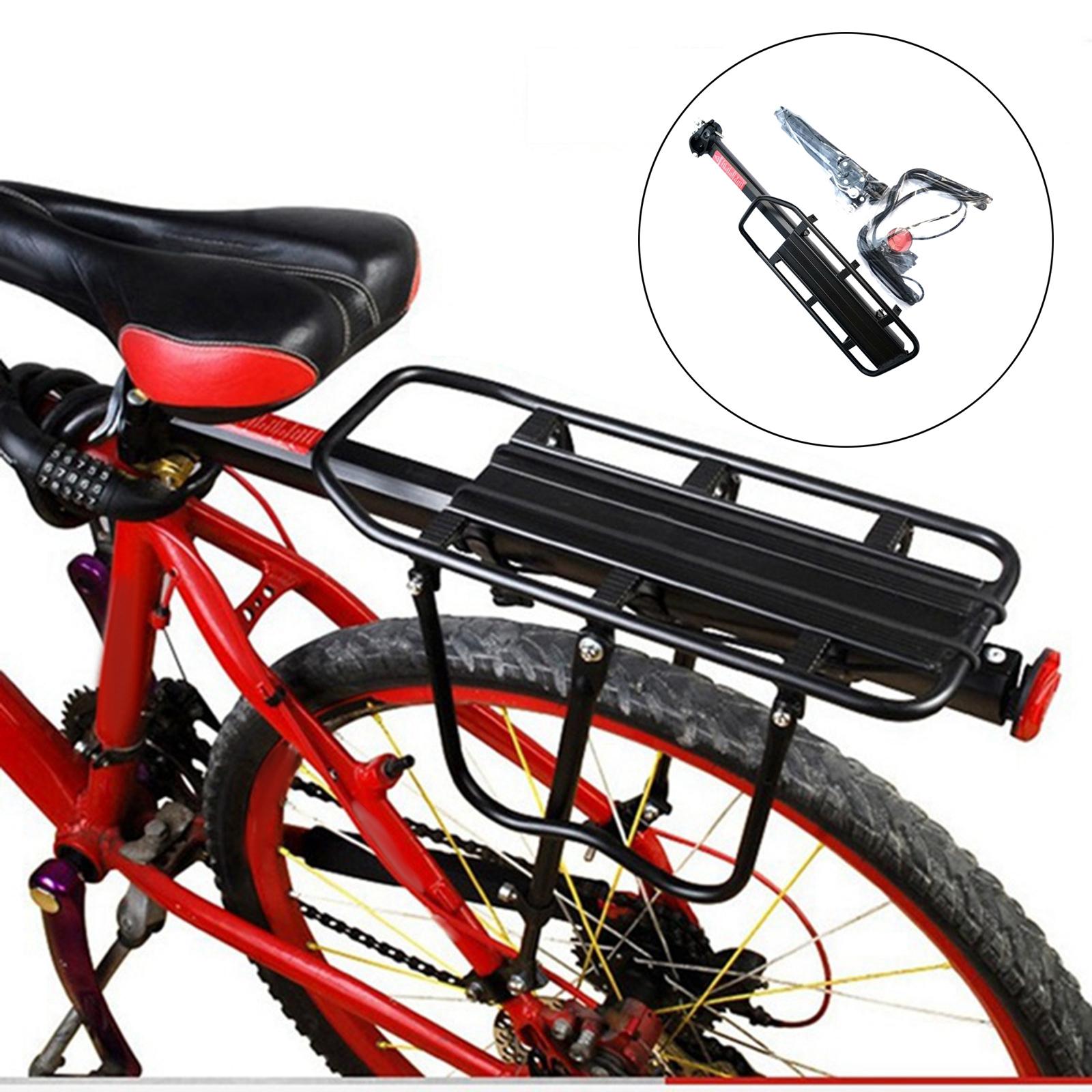 24-29 Inch Fiets Carrier Bike Bagage Cargo Bagagedrager Aluminium Plank Houder Stand Ondersteuning Eenvoudig Te Installeren