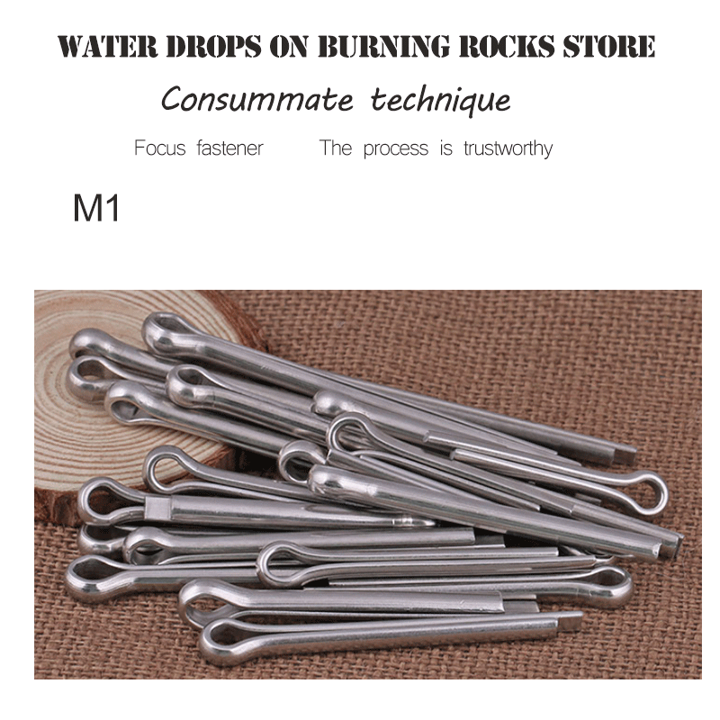 M1 pasadores de chaveta de acero 304 para correa de reloj, juego de herramientas para pasadores de chaveta, herramientas de reparación de relojes para relojero.