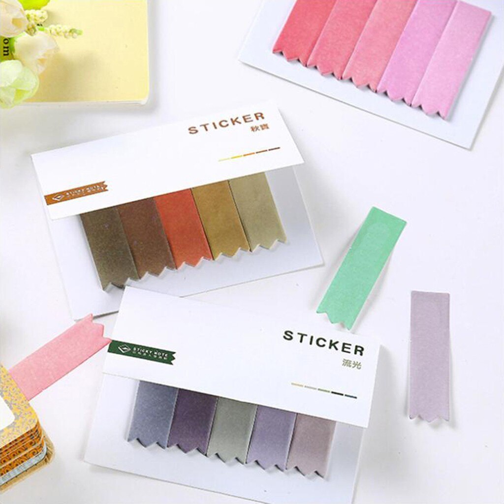 Sticky Signature Guest Books Notepad Scrapbook Sticker Supplies Post Notes durable practical Home Convenience Office Stationery