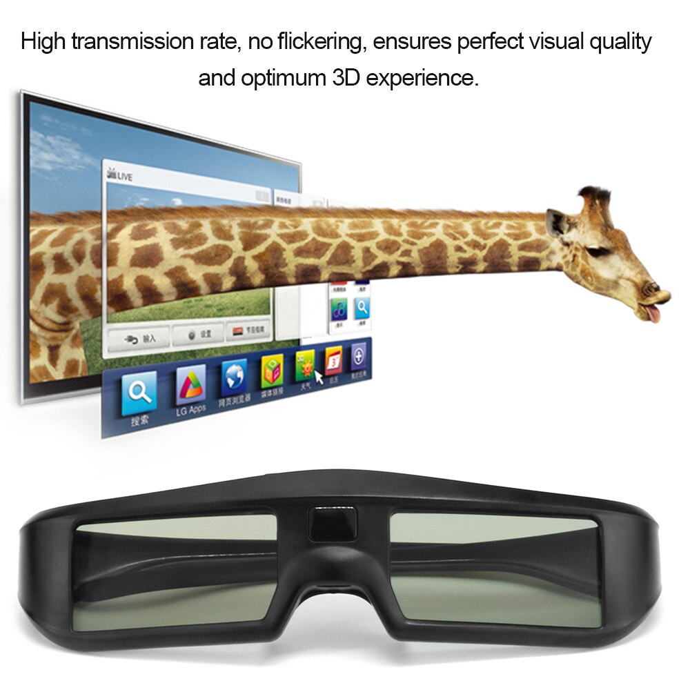 G06-BT 3D Active Shutter-bril Virtual Reality Bril Bluetooth Signaal voor 3D HDTV