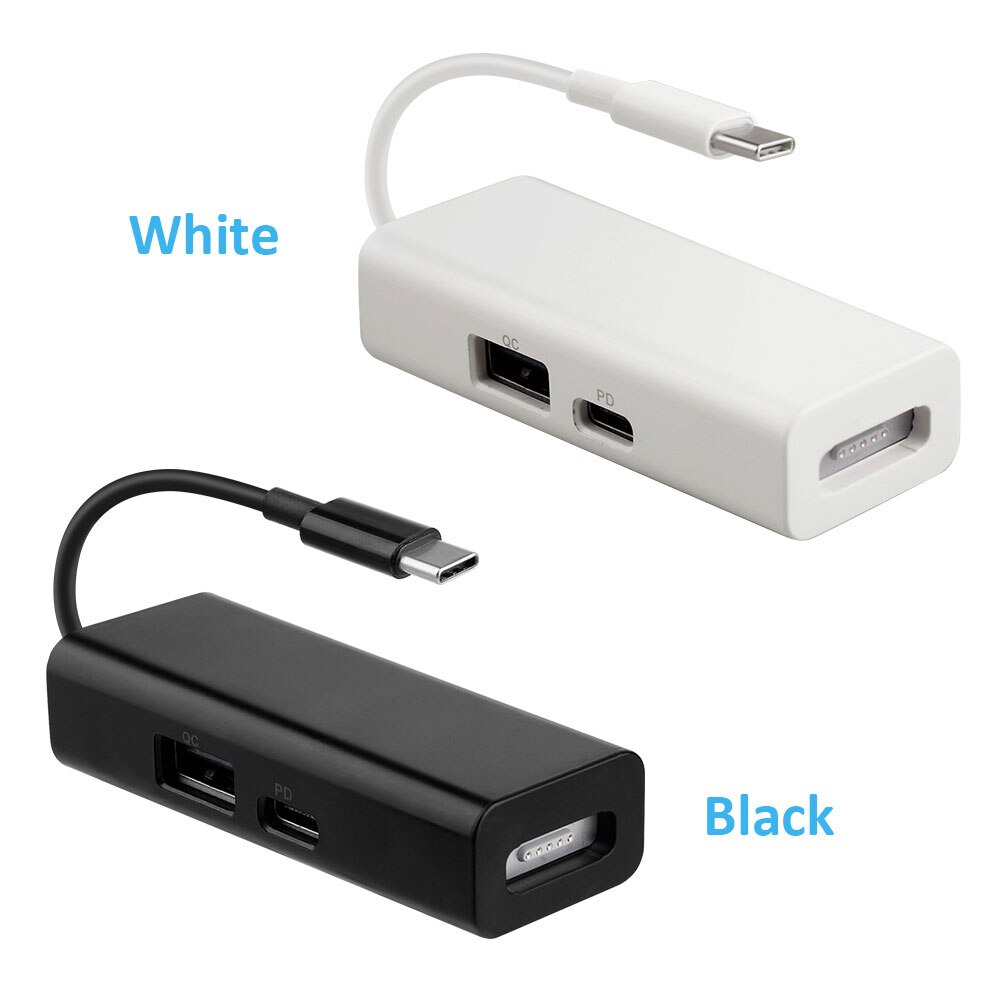 3 em 1 USB-C para acessórios conversor adaptador casa magnético durável smartphones portátil ferramenta laptops para macbook pro 12