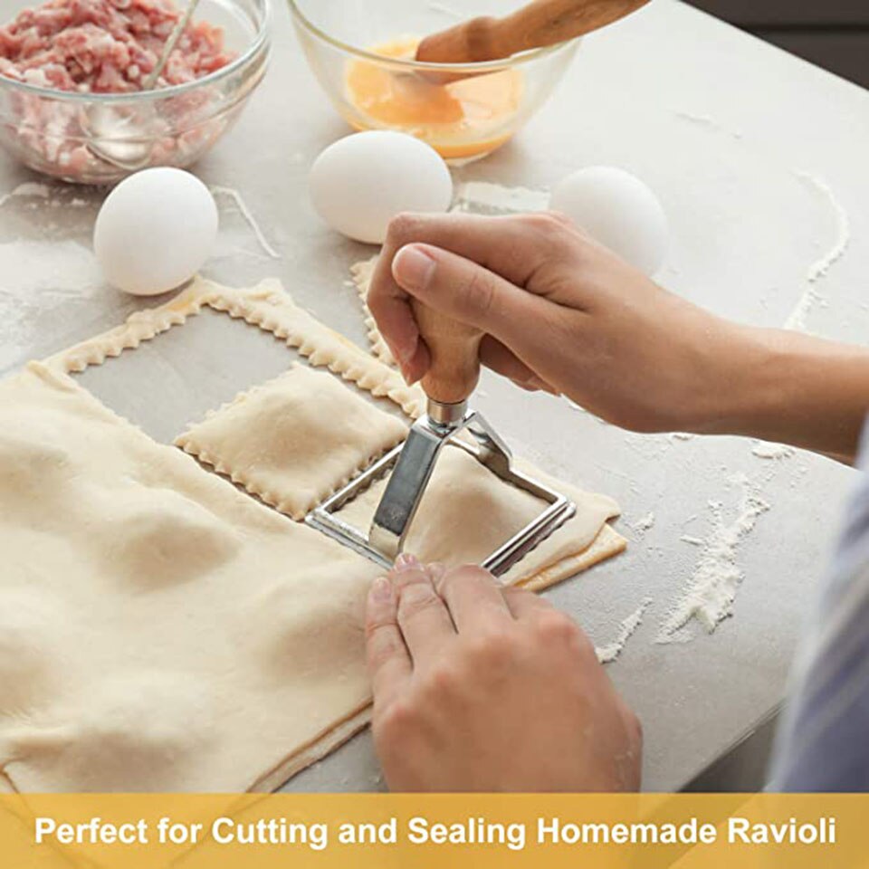 Cookie cutter ravioli pasta tools 304 Stainless St... – Vicedeal