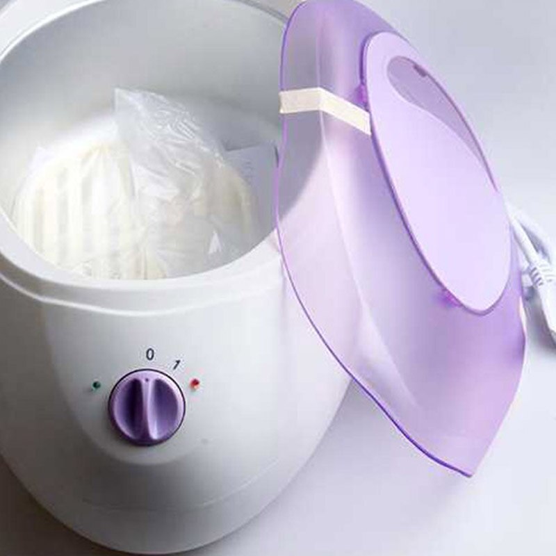 Las mejores ofertas máquina de cera baño terapéutico de parafina olla de cera calentador equipo de salón de belleza Spa 150W para manos y pies cera corporal CABELLO R