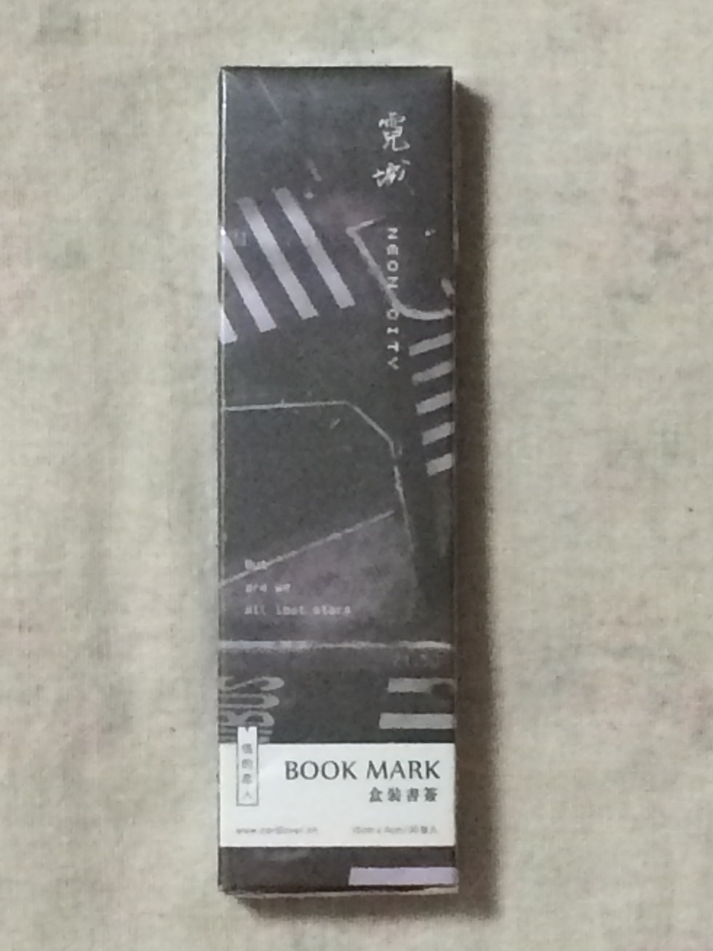 Light city paper bookmark(1pack=30pieces)