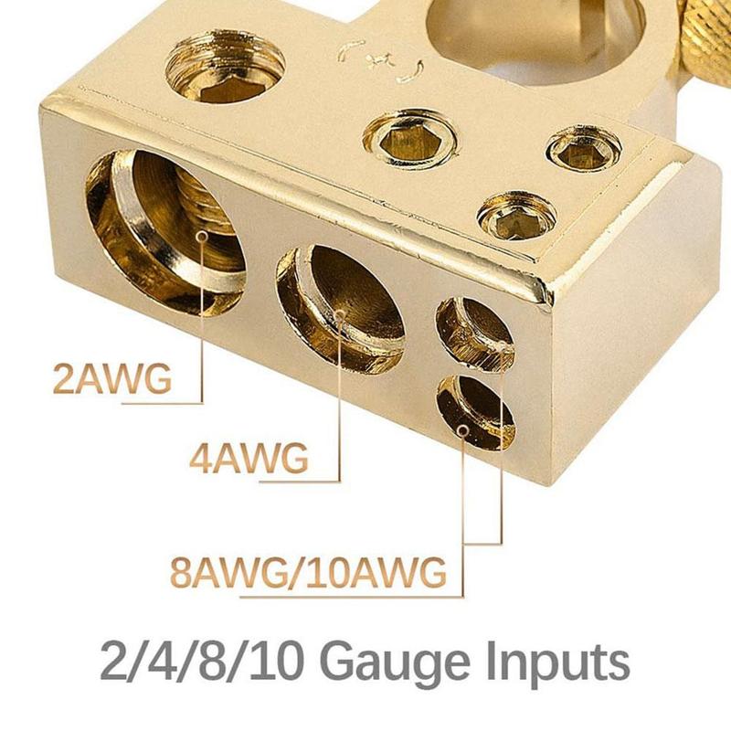 Car Battery Terminal Cover Car Battery Clip Connector Audio modified Battery Head,Battery Clip Fit for most car, boat