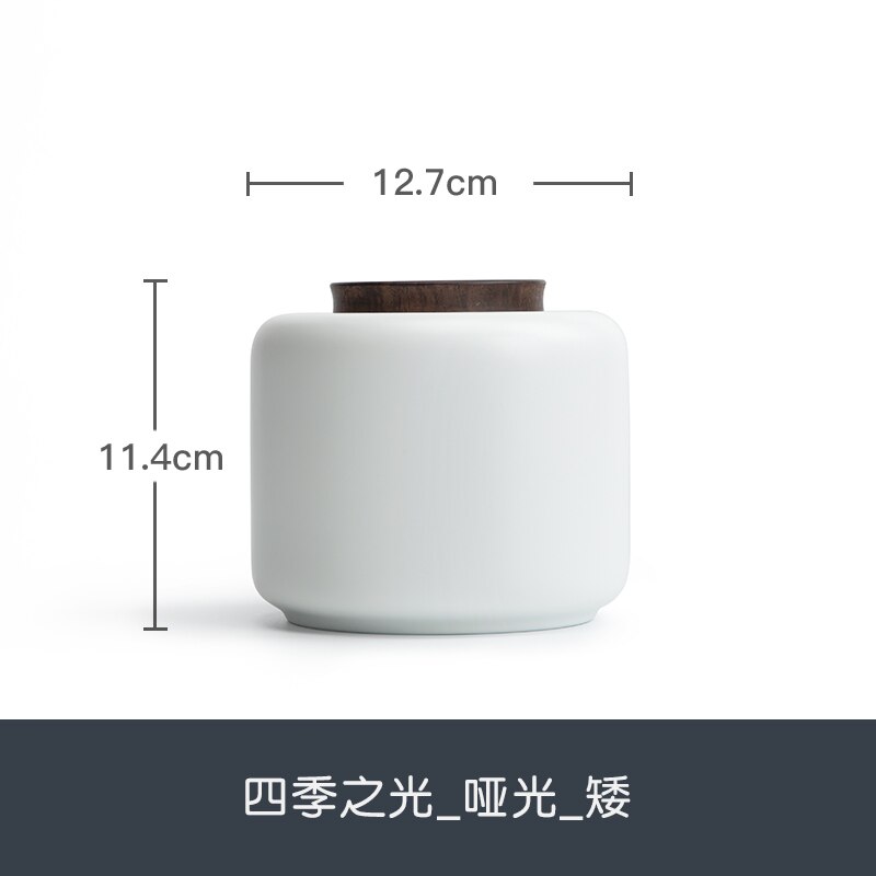 Organizer Tea Coffee Sugar Storage Jars Tea Box Organizer Ceramic Box Container Ceramic Storage Caja Para Te Ceramic Jar