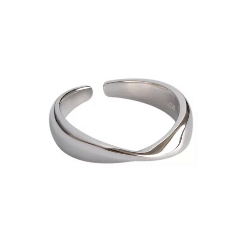 Einfache Punk Jahrgang Ringe für Frauen Silber Farbe Schmuck Mädchen Einstellbare Größe offen Finger Ringe
