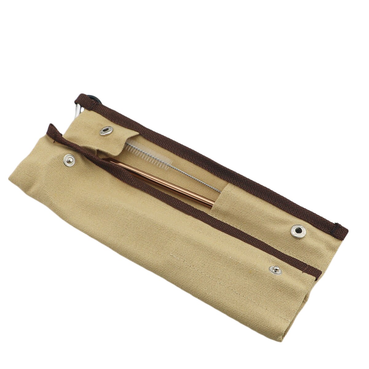 Rainbow Knife Fork Spoon Chopsticks Straw Set Portable Flatware Metal Travel Storage Cutlery Set Picnics Offices BBQ Accessories