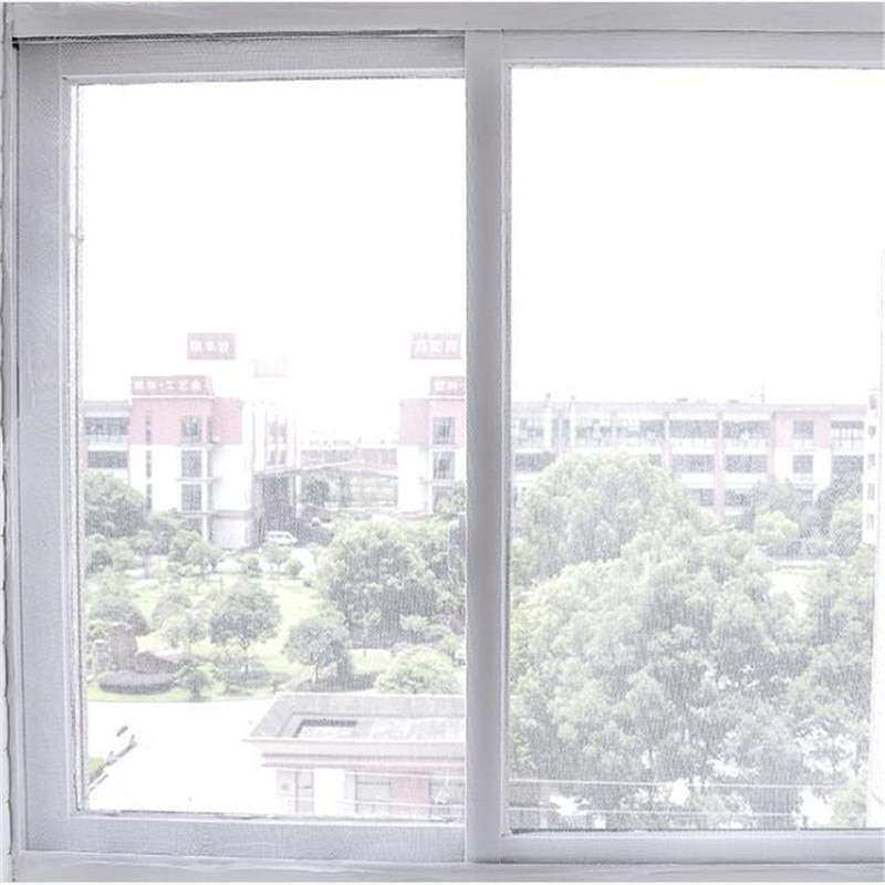 Romanzo 1.3M * 1.5M samoprzylepna moskitiera Flyscreen kurtyna owad latać komar błąd sito siatkowe artykuły domowe