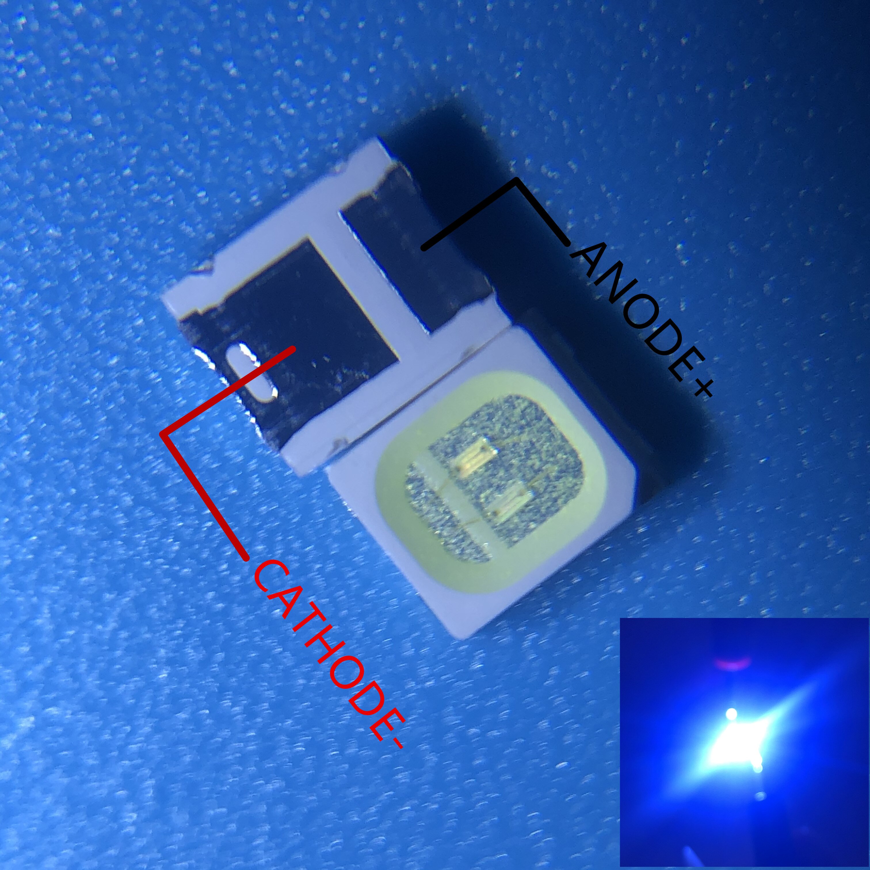 50PCS JUFEI LED Backlight 1210 3528 2835 1W 6V 96LM Cool white LCD Backlight for TV TV Application 01.JT.2835BPWS2-C