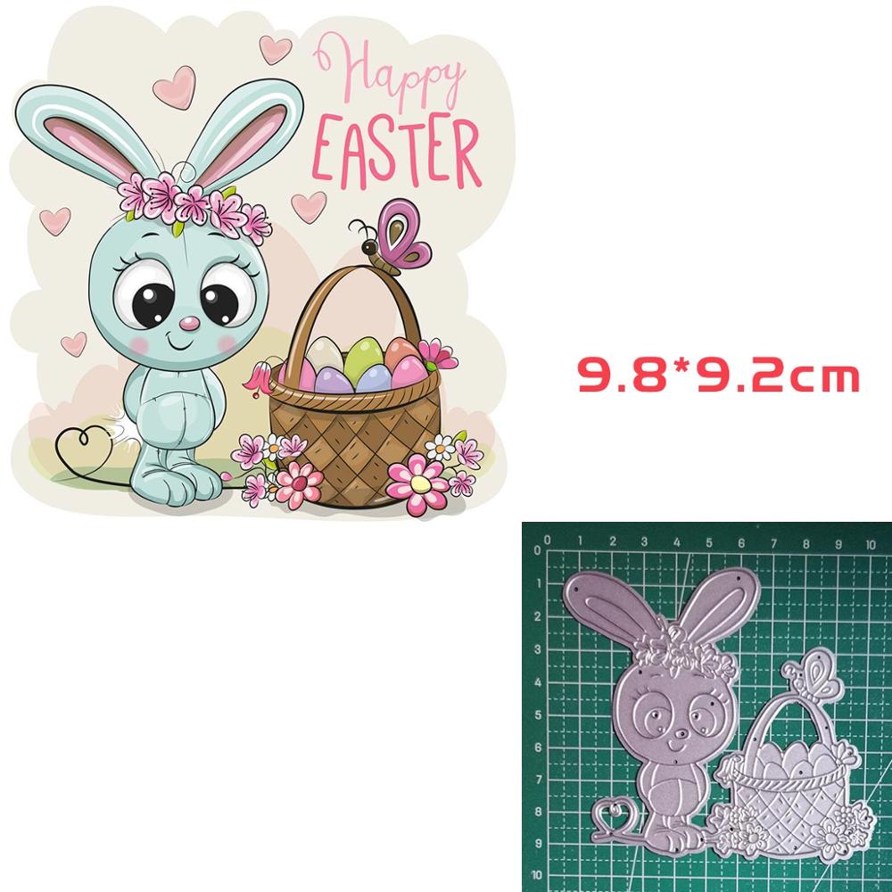Easter Day flowers eggs craft dies metal cut card making dies cuts paper for DIY scrapbooking tools