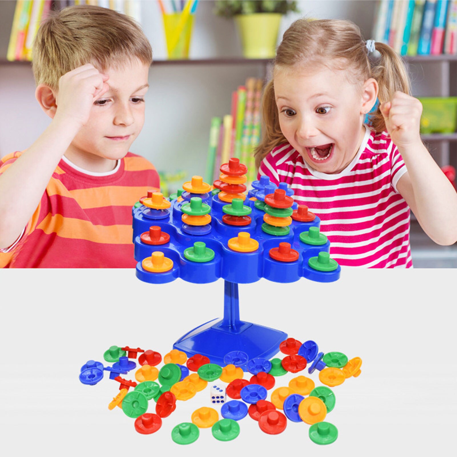 Stackable Balance Tree Toy,brain Games Balance Edu... – Grandado