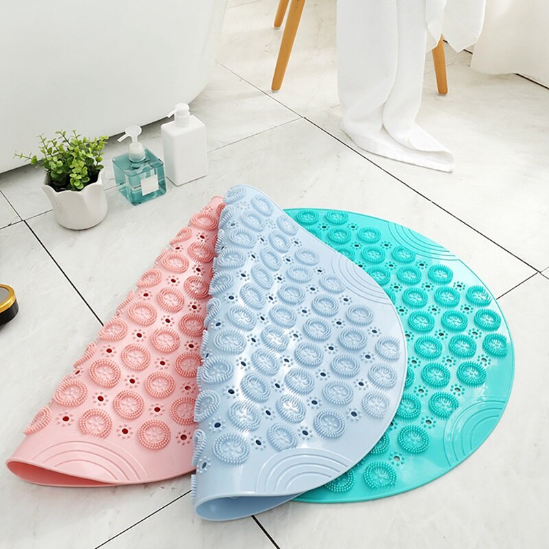 Badkamer Douche Mat Antislip Badmat Pvc Ronde Douche Mat Anti-Slip Massage Mat Duurzaam Drainage badmatten