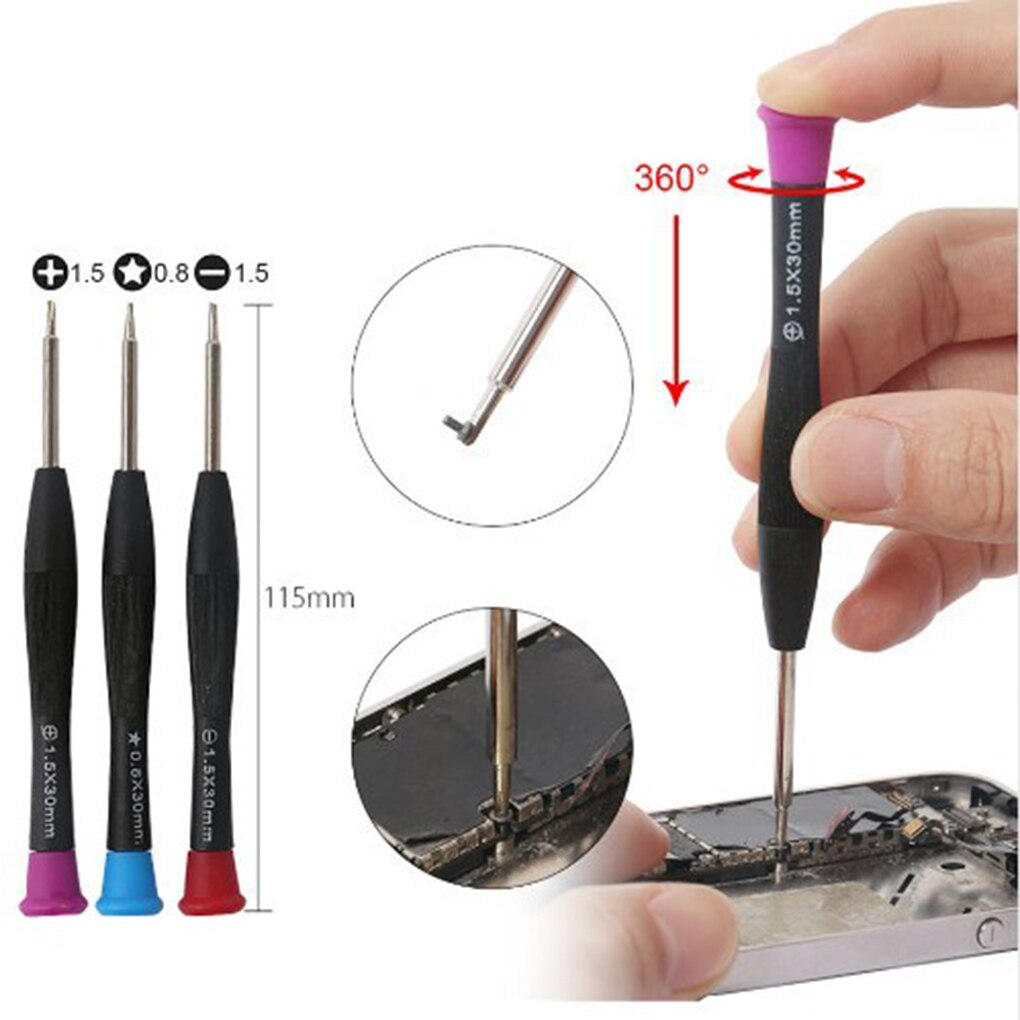 21 In 1 Mobiele Telefoon Reparatie Tools Kits Alle Ronde Handgereedschap Voor Smartphones Telefoons Opening Peutergereedschap Schroevendraaier Sets