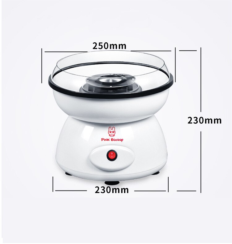 500W Electric Mini Sweet Cotton Candy Maker Machine Nostalgia DIY Cotton Candy Sugar Machine For Kids