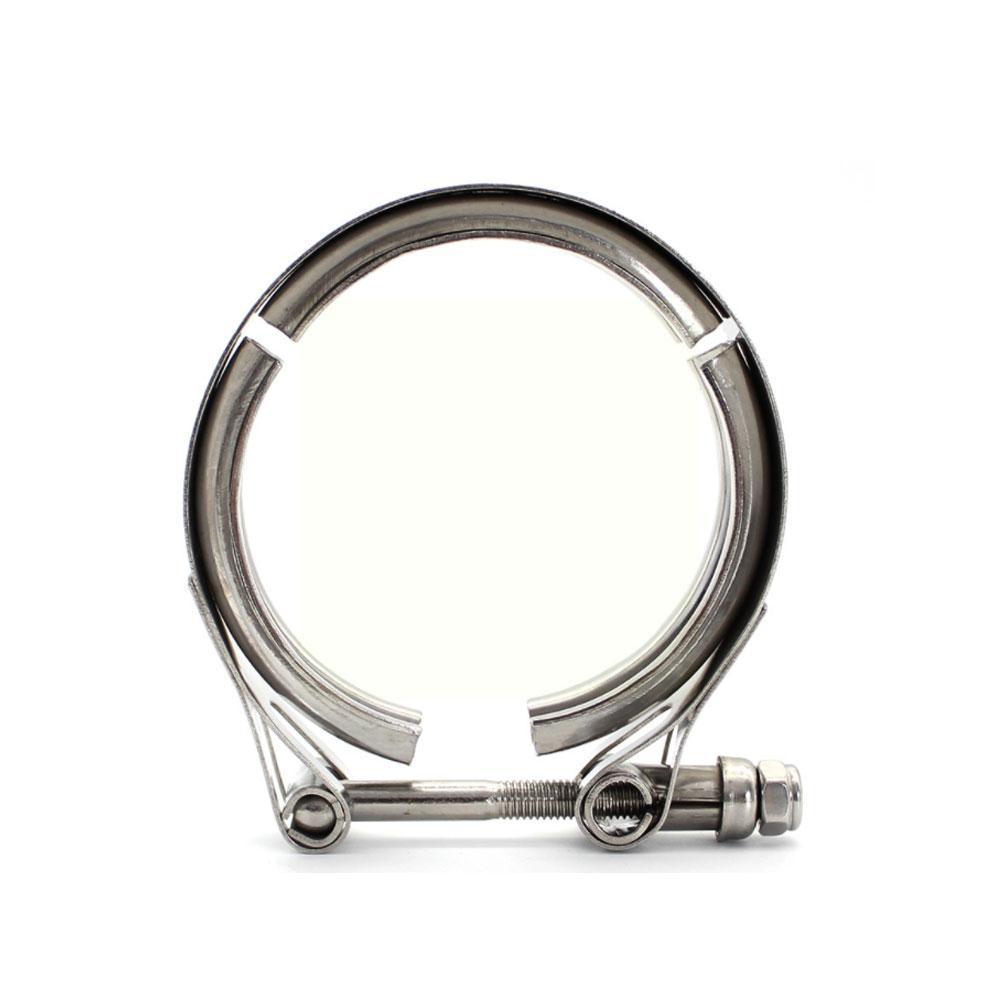 Auto Parts Steel Hose Clamp 304 Flange Clamp Pipe Clamp Car Clamp V Type Modified Exhaust Pipe Y0L1