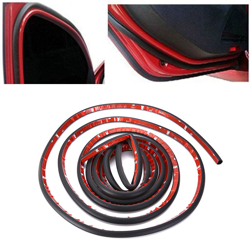 4 Meter 13FT D Vorm Type Auto Weer Strip Universele Auto Deur Frame