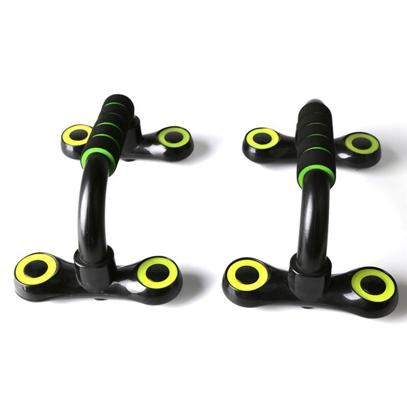 1 Pair Pushup Bars Stands Wide-eyed Push-up Stand Slope-assisted Muscle Stands Pushup Frame Anti-slip Handle Push-up Stands