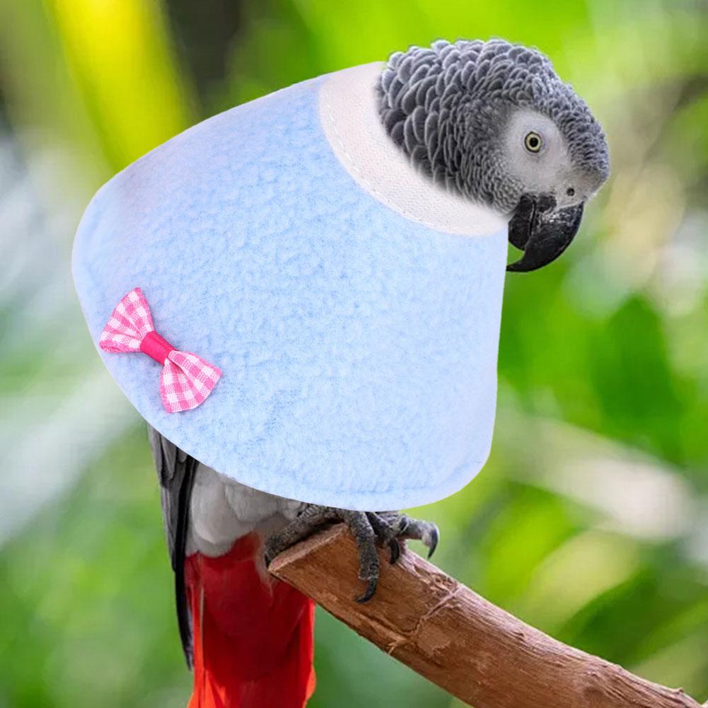 Vogel Herstel Zachte Verstelbare Kraag Papegaai Kraag Elizabethaanse Hals Kraag Voor Kaketoe Liefde Vogel