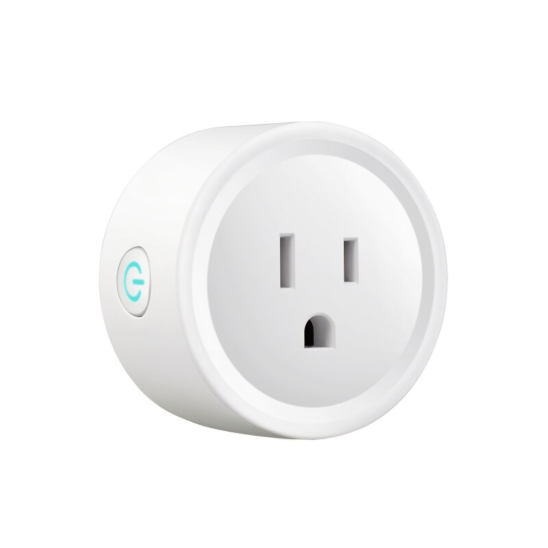 US Plug 10A WiFi Smart Socket Power Plug Outlet Remote Control Energy Monitor Works With Amazmart Home And Alexa/Google
