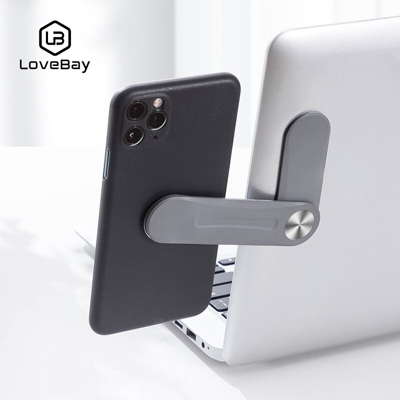 LOVEBAY Laptop Screen Support Holder Dual Monitor Display Clip Plastic Sticky Magnetic Notebook Computer Expansion Bracket
