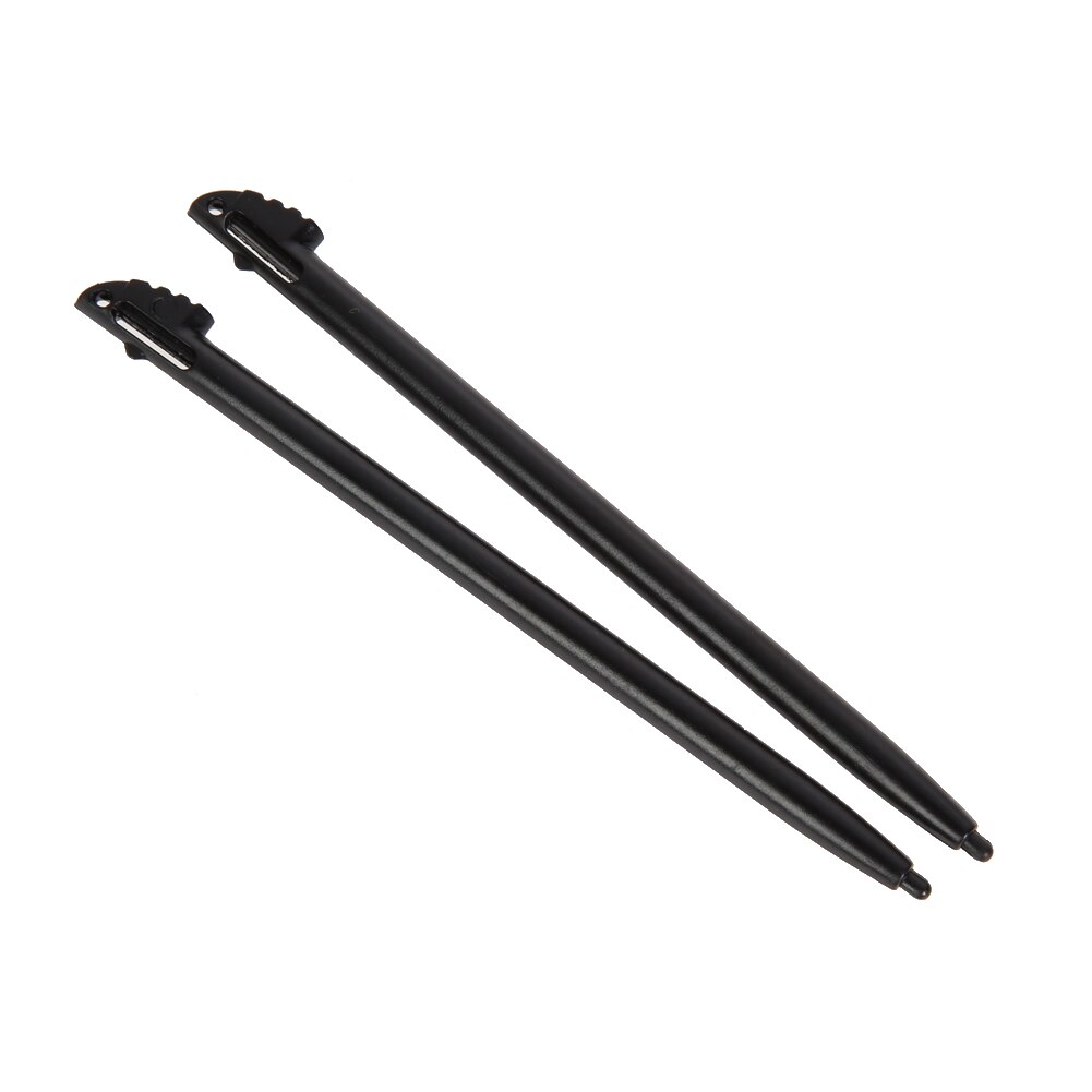 2 Stuks Zwart Plastic Touch Screen Stylus Pen Voor Nintendo 3DS N3DS Xl Ll Brand Universal Stylus Pen Game accessoires