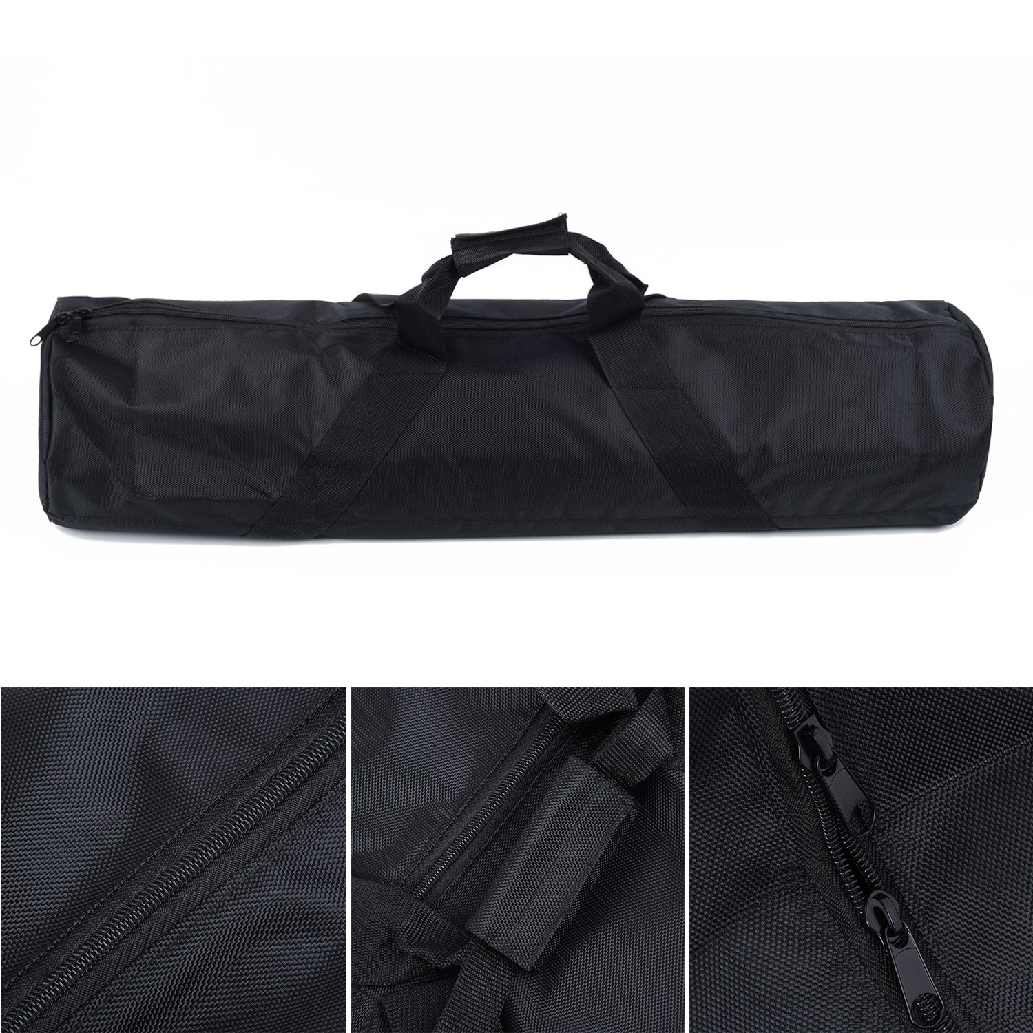 Bolsa para trípode en al aire libre/salida photogray 80/90/100/120cm negro acolchado trípode con soporte para luz llevar bolsa caso