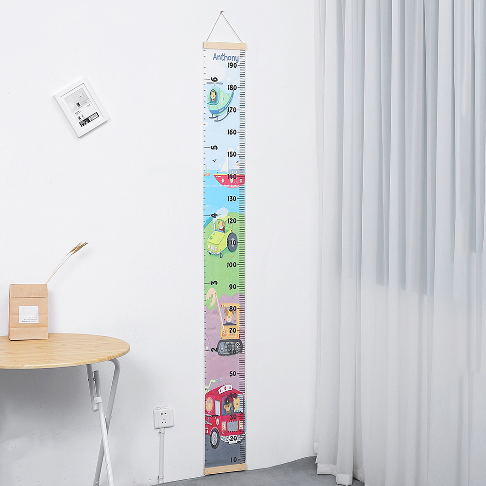 Wall Hanging Baby boy room Height Chart Height Measure Ruler Child Kids Growth Chart Home Decoration for Girls Boys: F