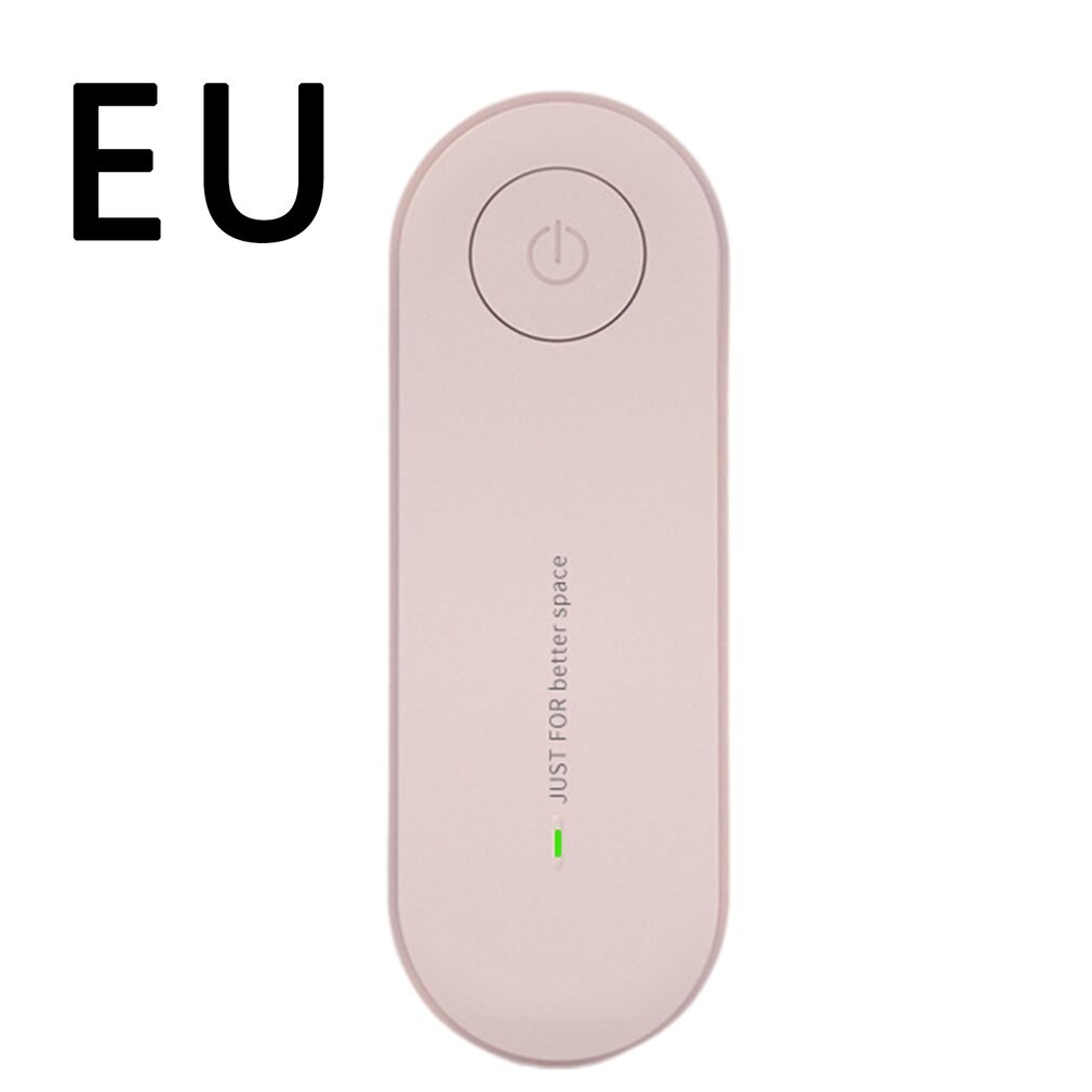 Negative air purifier odor deodorizer Durable Remove Dust Smoke removal Formaldehyde removal Home use: Pink-EU