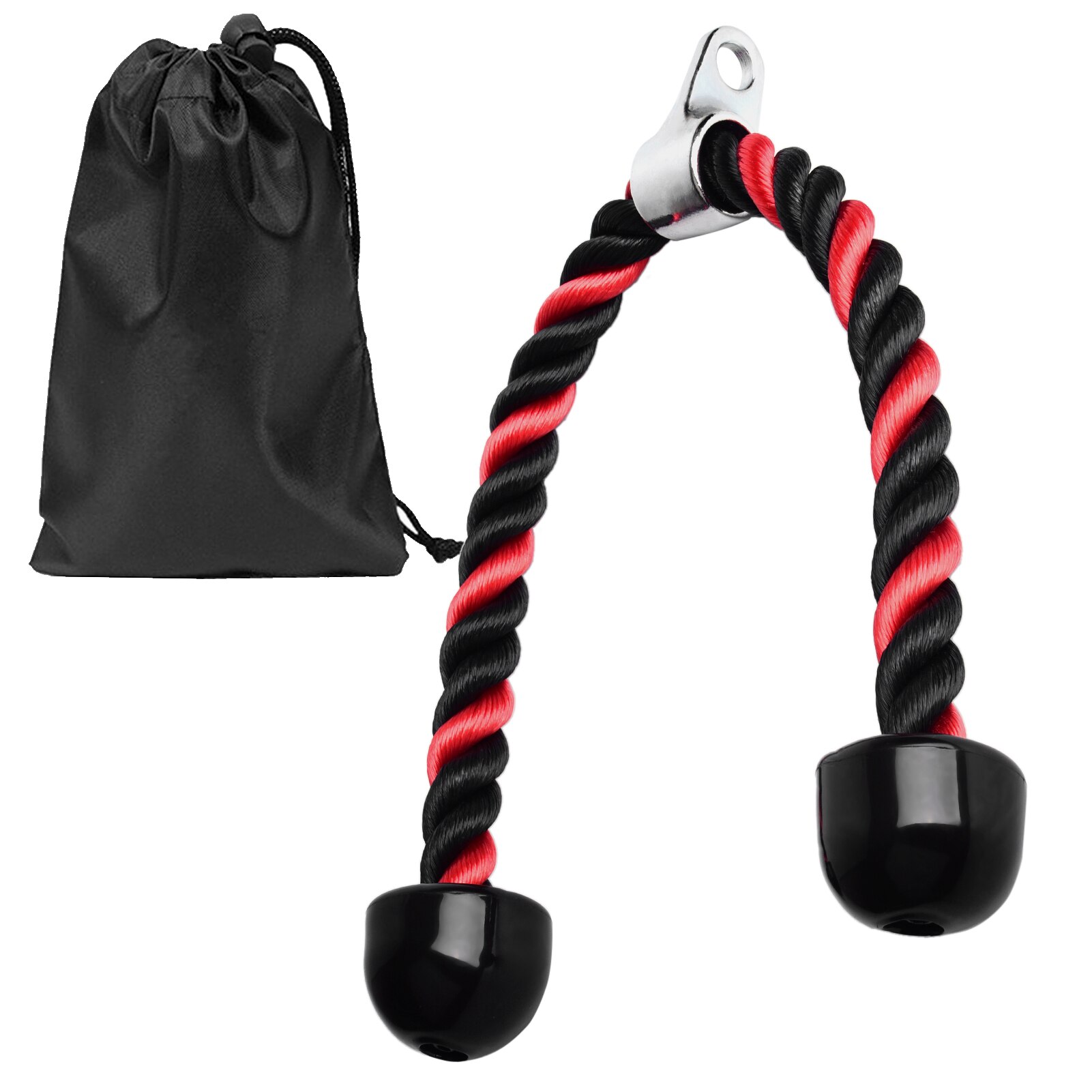 Training Pull Down Rope Triceps Push Down Rope 27IN NonSlip Cable Attachment for Home Gym exercise Bodybuilding DIY pulley cable