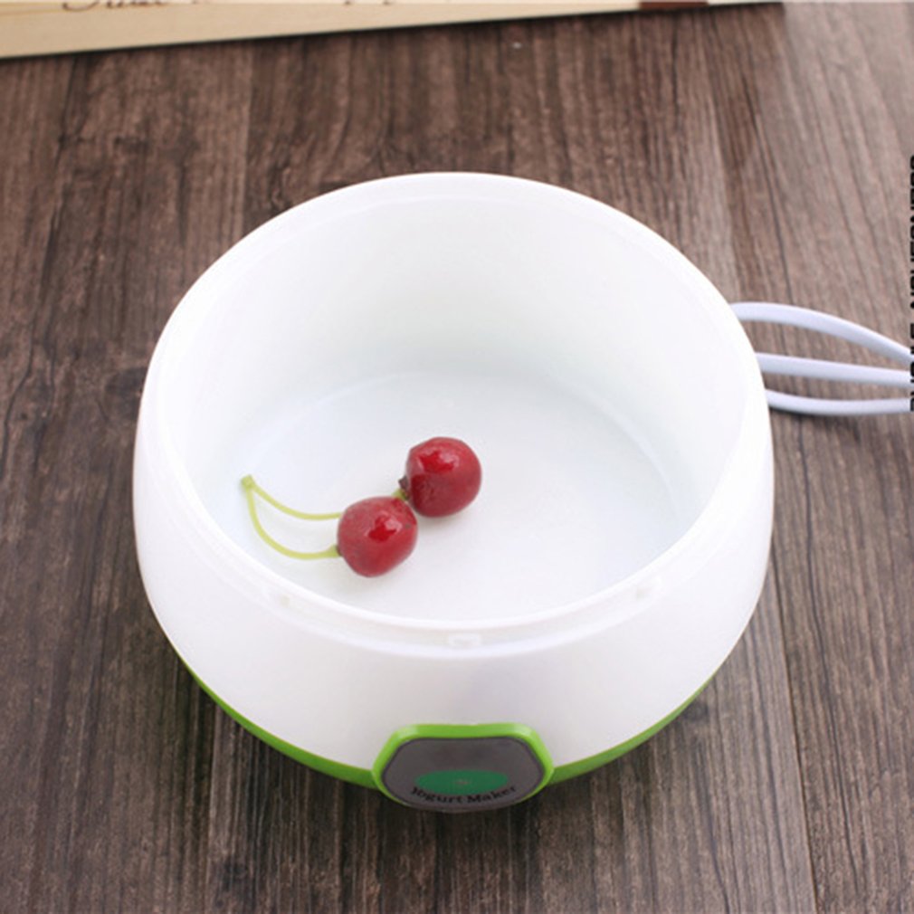 220V Electric Automatic Yogurt Maker Mini Portable Yogurt Making Machine Plastic Container Kitchen Appliance