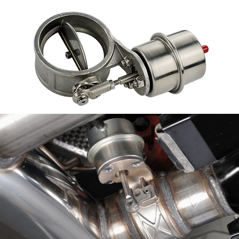 WLR RACING - vacuum Activated Exhaust Cutout 2"51MM or 2.4"60mm or 2.5"63mm Close Style with Wireless Remote Controller Set