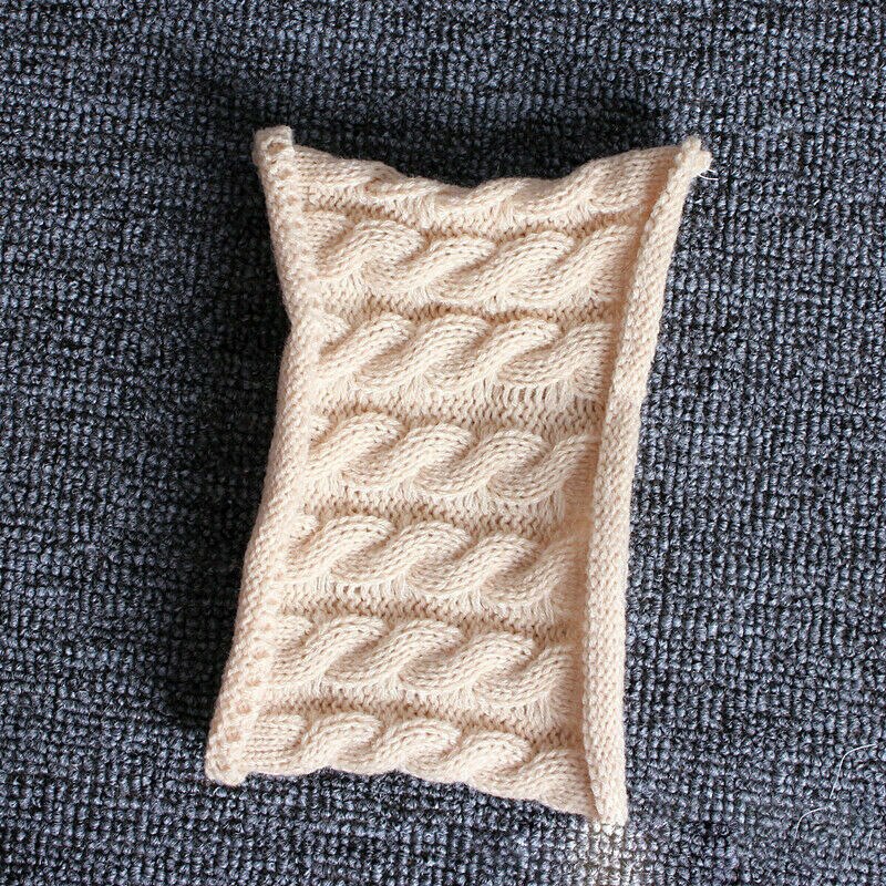 Kit de Gorro con pompón para niño y niña, gorro de punto cálido para invierno, conjunto de bufanda con dos pompones, d88