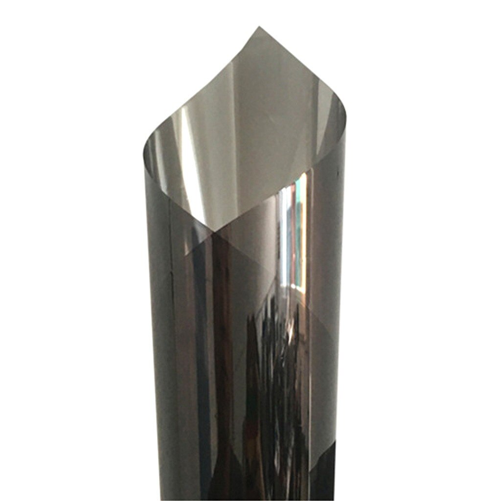 Glass Window Stickers Mirror Face Stickers Window Insulation Film Privacy Transparent High Heat Rejection UV Cut For Window: Gray