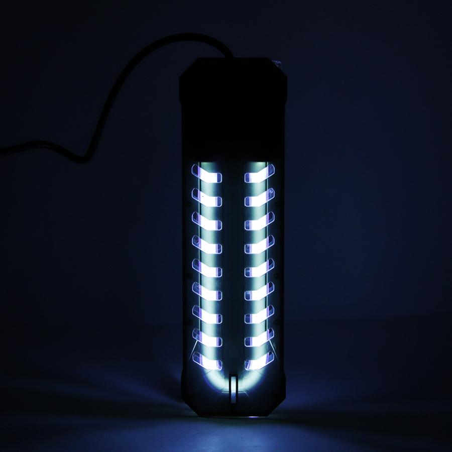 Luces LED para acuario a prueba de agua, lámpara de esterilización UV para acuario, desinfección ultravioleta, luz de decoración impermeable