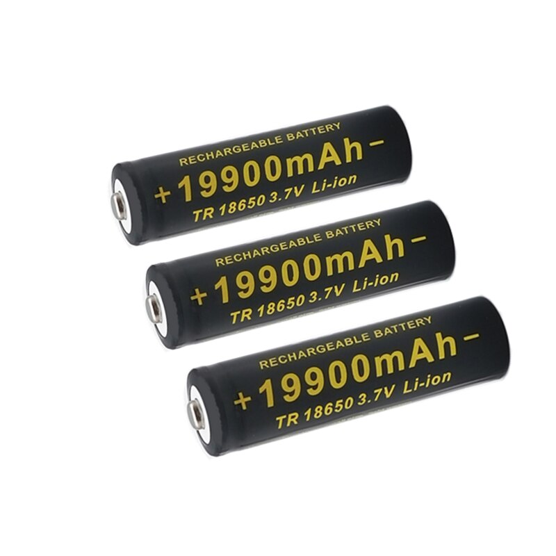 100% neue 3,7 V 18650 Batterie 19900 MAH Li-Ion Recarregvel Para LED Lanterna Tocha ou aparelhos Eletr Nicos Batteria