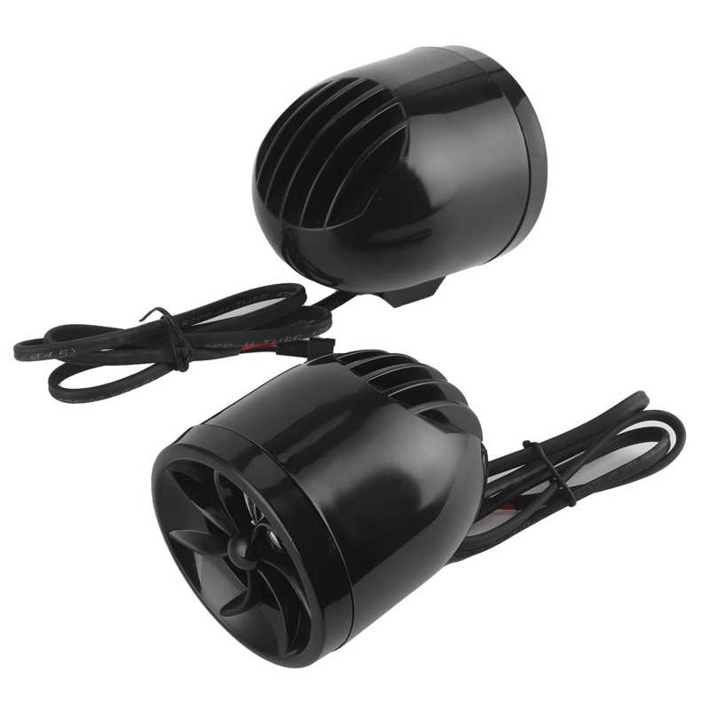 1 paar 12V Motorrad Bluetooth Lautsprecher Audio- Musik Verstärker hoch Energie Lautsprecher mit Licht Wirkung Motorrad Radio