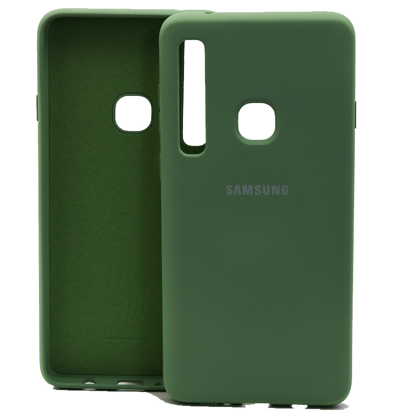 Dla Samsung A9 2018 przypadku cukierki kolor miękkiego silikonu zderzak przypadki na Samsung Galaxy A9 2018 przypadku telefonu dla Samsung A9 2018 okładka: Mint green
