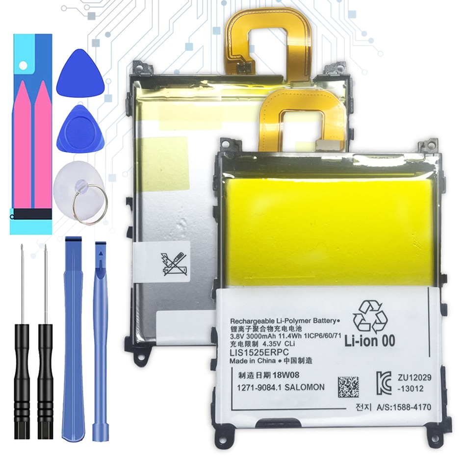 3000mAh LIS1525ERPC Replacement Battery for Sony Xperia Z1 L39h Honami SO-01F C6902 C6903 C6943 +Tracking Number