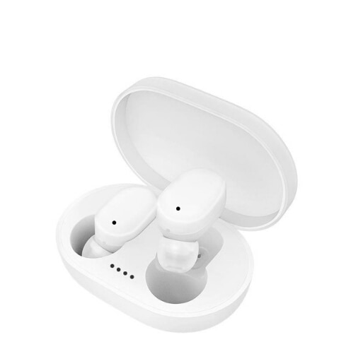 M1 sans fil Bluetooth casques VS Redmi Airdots sans fil écouteurs TWS écouteur suppression de bruit micro pour Xiaomi honneur huawei oppo: A6S white