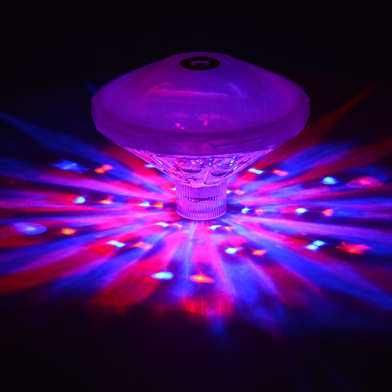 LED Disco Light Swimming Pool Waterproof LED Battery Powered Multi Color Changing Underwater Lamp Floating Light