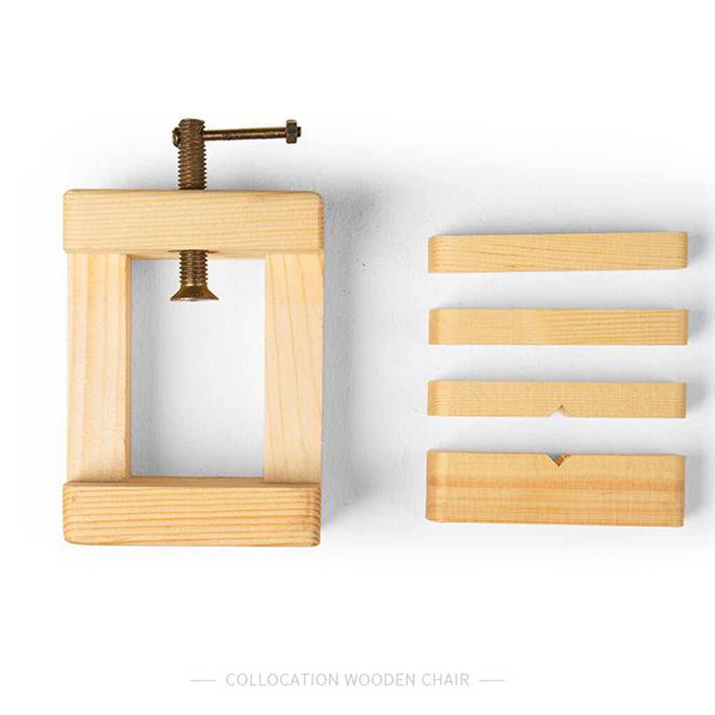 Wood Mini Flat Clamp Table Jaw Bench Clamp Drill Press Vice Opening Table Vise