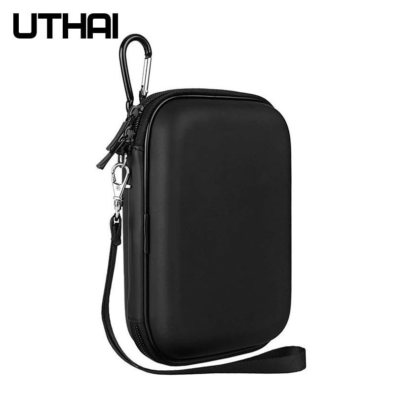 UTHAI T28 2.5" HDD Case Protect Bag EVA Box for Hdd Hard drive cover enclosure Power Bank Pouch Box Cable Mouse Storage Bag